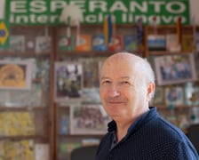 Bogdan Dembiec uczy esperanto od początku lat osiemdziesiątych ubiegłego wieku