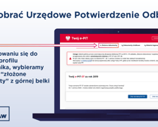 Po wejściu na Twój e-PIT, sprawdź swoje rozliczenie, po czym je zaakceptuj jednym kliknięciem. Później w górnym menu wybierz opcję ?Złożone dokumenty?.