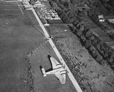 Prezentacja największego w początkach lat 30. XX wieku samolotu pasażerskiego samolotu świata, Junkersa G- 38. Prezentacja największego w początkach lat 30. XX wieku samolotu pasażerskiego samolotu świata, Junkersa G- 38. Źródło: fotopolska.eu
