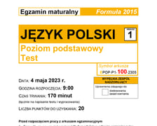 Matura z j. polskiego (formuła 2015)