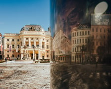<p>Ten sam nocny pociąg, kt&oacute;ry kursuje do Budapesztu (Metropol), przejeżdża przez Bratysławę. W stolicy Słowacji jest kilka minut przed sz&oacute;stą.</p>
<p>Widoczny na zdjęciu historyczny budynek Słowackiego Teatru Narodowego niech będzie zachętą do spacer&oacute;w po klimatycznej star&oacute;wce i do okrywania innych miejsc Bratysławy.</p>
<p>&nbsp;</p>