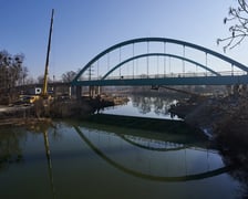 most nad Oławą, zdjęcie z marca 2023