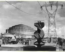 Hala Stulecia we Wrocławiu. Wystawa Ziem Odzyskanych 1948 r.