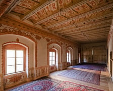Wnętrza pałacu w Gorzanowie
