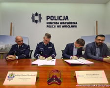 <p>Podpisanie umowy na budowę nowego komisariatu</p>