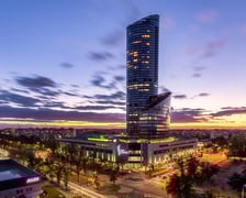 Sky Tower nocą