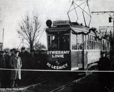 grudzień 1949 , Otwarcie linii do Leśnicy!