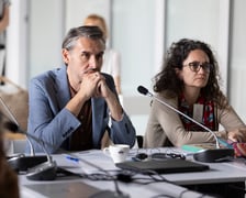 <p>Uczestnicy posiedzenia Europejskiej Koalicji Miast przeciwko Rasizmowi</p>