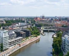 Panorama Wrocławia z dachu Atal Towers