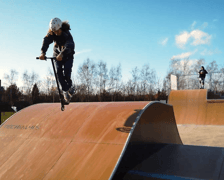 <p>Skatepoark przy parku Tysiąclecia</p>