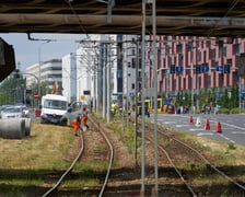 Remont torowiska wzdłuż Legnickiej