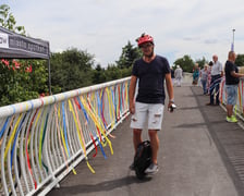 Piknik z okazji otwarcia kładki pieszo-rowerowej nad Ślęzą