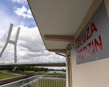 stopień wodny na Rędzinie po remoncie, sierpień 2023