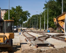 Przebudowa placu Staszica i ulicy Pomorskiej w sierpniu 2023 roku