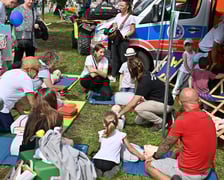 Festiwal Pierwszej Pomocy w parku Tysiąclecia.