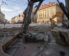 Przebudowa torowiska na skrzyżowaniu Piłsudskiego i Świdnickiej we Wrocławiu, 5.09.2023