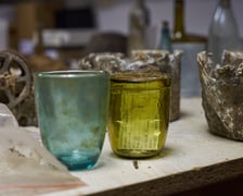 Przedmioty odnalezione przez archeologów na terenie dawnego obozu pracy przymusowej na Sołtysowicach