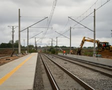 Budowa przystanku kolejowego w Mirkowie