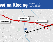 <p><strong>Tramwaj na Klecinę</strong><span>&nbsp;</span><span>to przedłużenie trasy tramwajowej na Klecinę do nowej pętli przy ulicy Kupieckiej.</span></p><p><a href="https://www.wroclaw.pl/dla-mieszkanca/najnowsze-plany-na-rozwoj-komunikacji-miejskiej-we-wroclawiu" target="_blank" rel="noopener"><strong> Sprawdź wszystkie plany na nowe trasy i pętle tramwajowe we Wrocławiu!</strong></a></p>