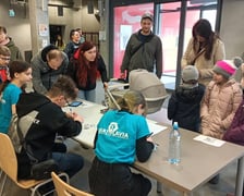Wrocławski Festiwal Gier Planszowych Gratislavia - na zdjęciu uczestnicy oraz gry planszowe