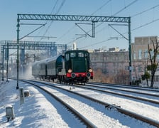 Pociąg retro we Wrocławiu