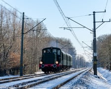 Pociąg retro we Wrocławiu