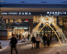 Iluminacje świąteczne wokół wrocławskich galerii