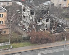 Pożar domu na Kozanowie