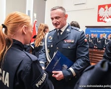 Ślubowanie nowych dolnośląskich policjantów we Wrocławiu