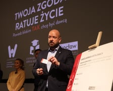 <p>Konferencja na temat kampanii&nbsp;&bdquo;Zgoda to dar życia. Tak, chcę być dawcą&rdquo; - Jacek Sutryk, prezydent Wrocławia</p>