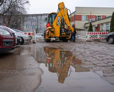 Ekipa remontowa MPWiK na ul. Inowrocławskiej