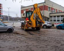 Ekipa remontowa MPWiK na ul. Inowrocławskiej