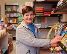 Sklep papierniczy „EMA” przy ul. Słowiczej we Wrocławiu