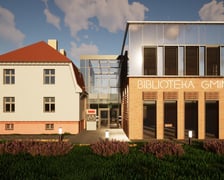 Rozbudowa biblioteki w Długołęce. Wizualizacje