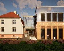 Rozbudowa biblioteki w Długołęce. Wizualizacje