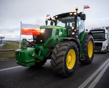 Protest rolników i myśliwych, Bielany Wrocławskie, 20.02.2024