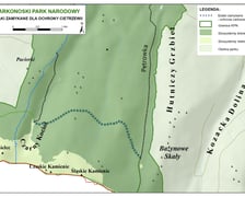 Mapki ze szlakami z ograniczonym ruchem turystycznym