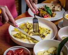 <p>Danie restauracji Giro Krakowska przygotowane na Restaurant Week - wiosna 2024.</p>