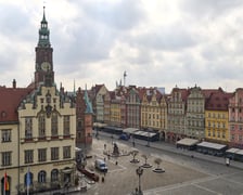 Widok na Rynek i okolice z kamienicy Pod Złotym Słońcem