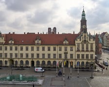 Widok na Rynek i okolice z kamienicy Pod Złotym Słońcem