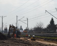 budowa przystanku Oława Zachodnia, marzec 2024