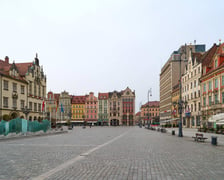 Puste miasto. Wrocław bez ludzi i bez samochodów. 31.03.2024