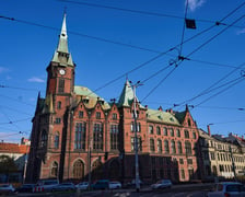 Budynek  dawnej biblioteki przy ul. Szajnochy