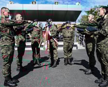 Uroczysta przysięga w 10 Brygadzie Łączności we Wrocławiu, 28.04.2024