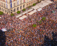 Gitarowy Rekord Świata 2024 we Wrocławiu - zdjęcia z drona