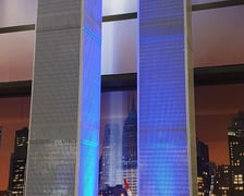 Wieże WTC wykonane z klocków Lego