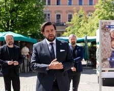 Wystawa "Miasto Stu Mostów do Europy"na placu Solnym
