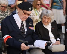 Uroczyste odsłonięcie muralu pamięci WARSZAWIACY - POWSTAŃCY - WROCŁAWIANIE z okazji 80. rocznicy Powstania Warszawskiego.