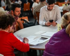 Szkolenie dla członków komisji wyborczych w Hali Stulecia przez wyborami do Parlamentu Europejskiego