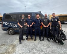 Dolnośląscy policjanci pełnią służbę w Las Palmas